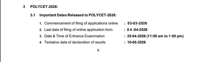 POLYCET NOTIFICATIONN-2026